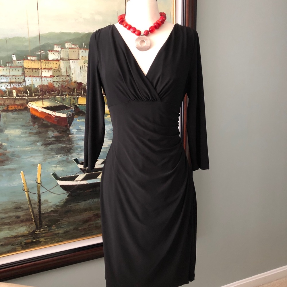 Ralph Lauren jersey dress - black; never worn